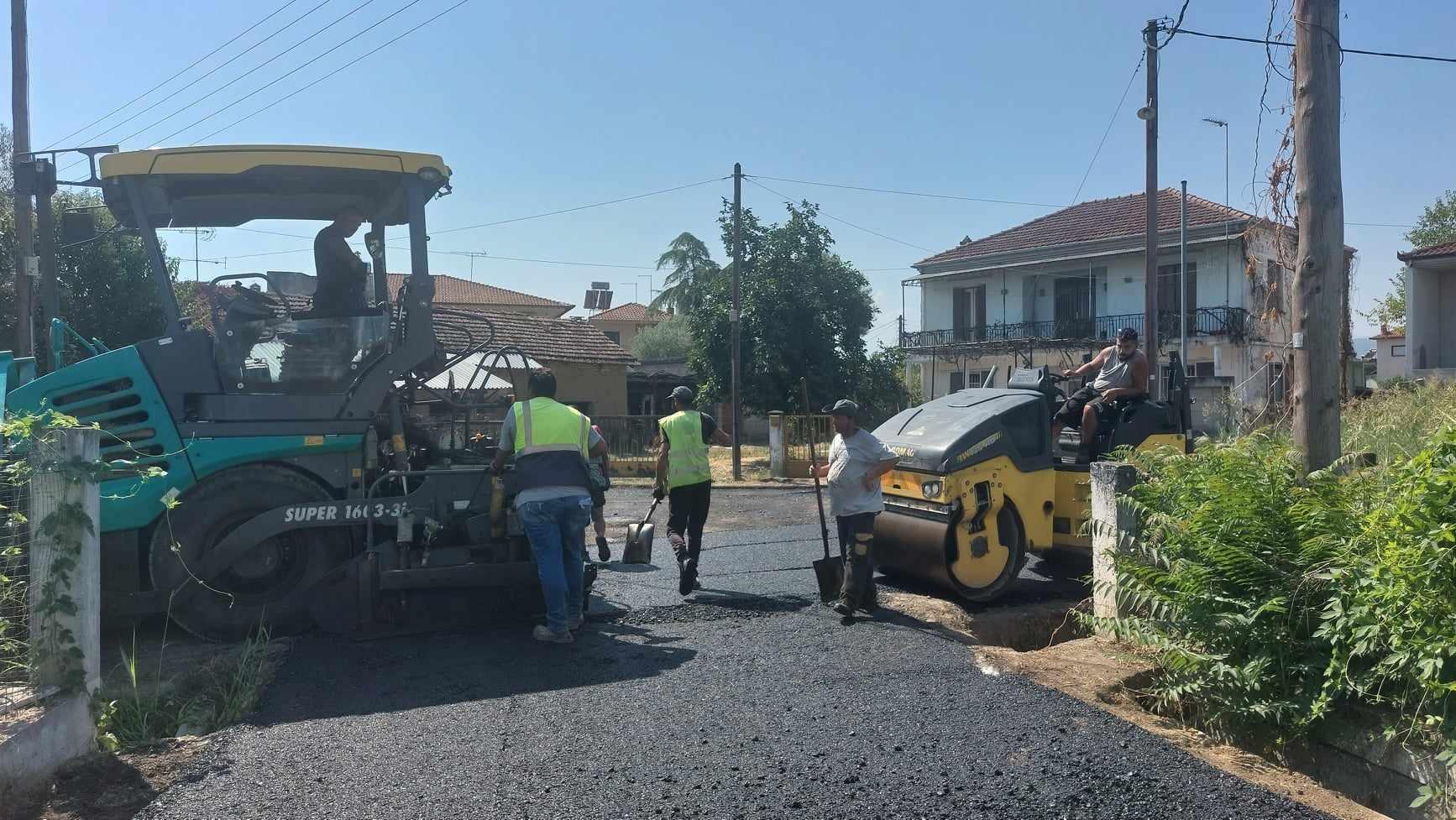 Ξεκίνησαν οι παρεμβάσεις διαμόρφωσης οδικής υποδομής στο Μακροχώρι