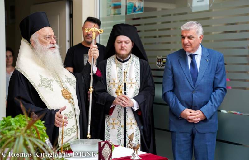 Αγιασμός στα γραφεία της Διεύθυνσης Δευτεροβάθμιας Εκπαίδευσης Ημαθίας
