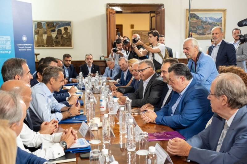Σε συνάντηση εργασίας με τον Πρωθυπουργό ο πρόεδρος του Επιμελητηρίου Ημαθίας