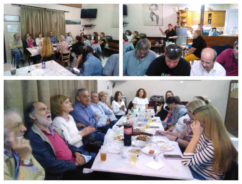 Τραπέζι στους εθελοντές του παρέθεσε ο σύλλογος Δασκιωτών