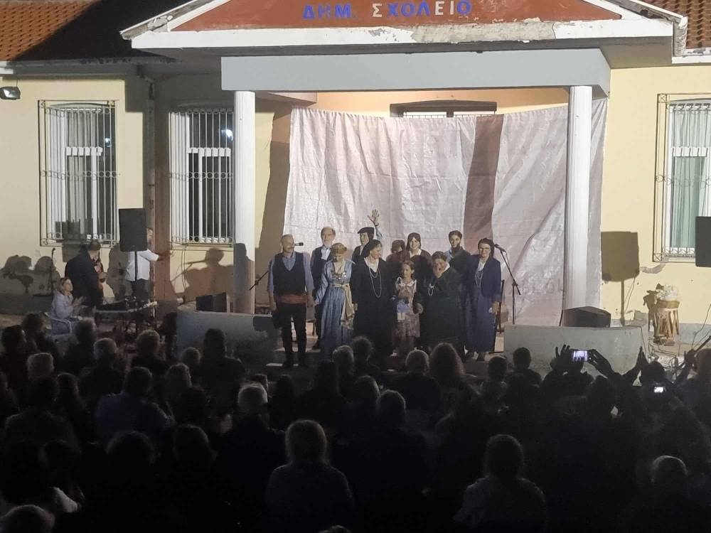 Θεατρική παράσταση και συναυλία πραγματοποιήθηκε στο Δάσκιο