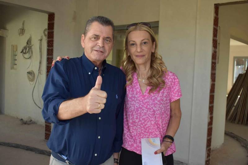Ο Κώστας Καλαϊτζίδης έβαλε το πρώτο «αποτύπωμα» στη νέα κοινωνική δομή των Παιδιών της Άνοιξης