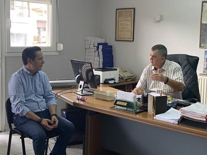 Καρανικόλας: “Συνεχίζουμε την άριστη συνεργασία με το Δασαρχείο μας”