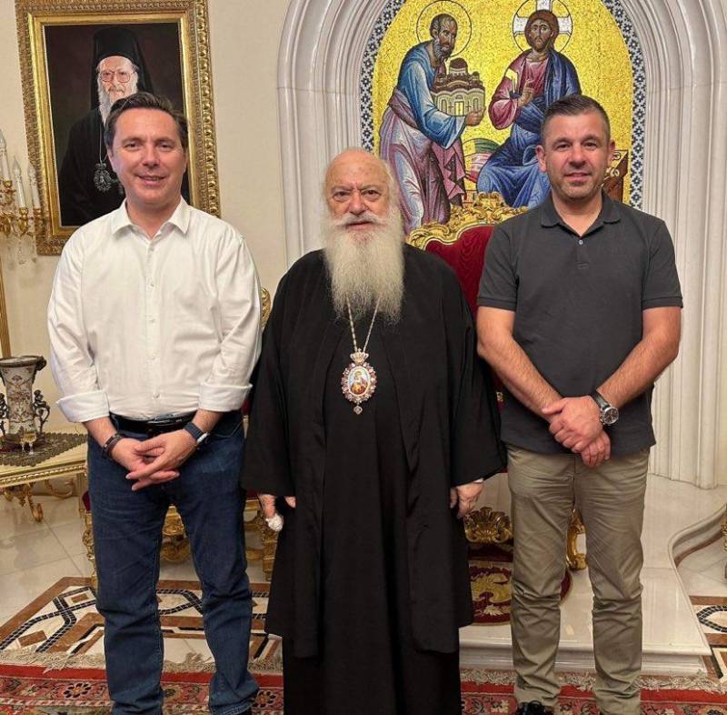 Συνάντηση Νικόλα Καρανικόλα με τον Μητροπολίτη