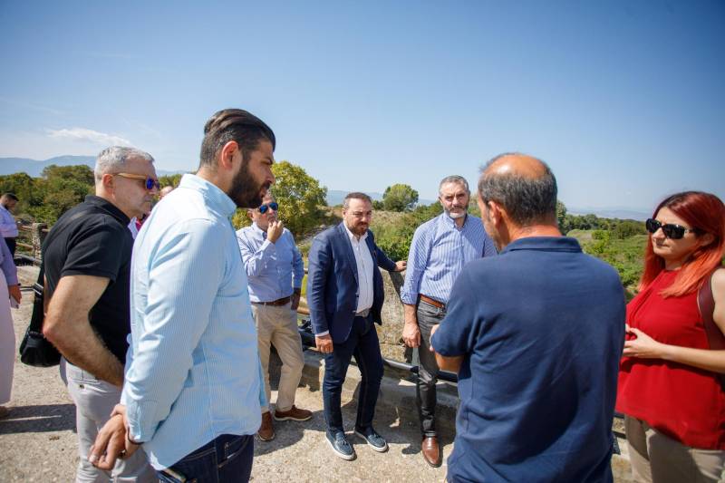 Στην Τάφρο 66 για τον κίνδυνο πλημμύρας του κάμπου το ΠΑ.ΣΟ.Κ