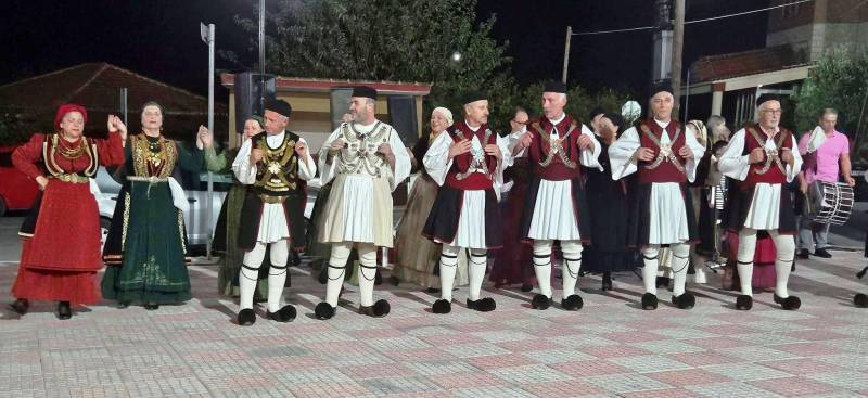 Σε εκδήλωση στο Βαφειοχώρι του Κιλκίς εμφανίστηκε το χορευτικό του Ξηρολιβάδου