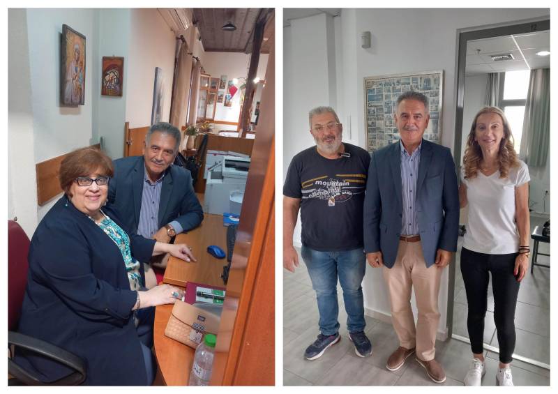 Σε ΚΕΜΑΕΔ και Παιδιά της Άνοιξης ο Θεόφιλος Τεληγιαννίδης