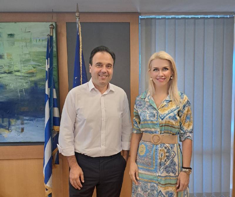 Mε τον Υπουργό Ψηφιακής Διακυβέρνησης συναντήθηκε η Λίνα Τουπεκτσή