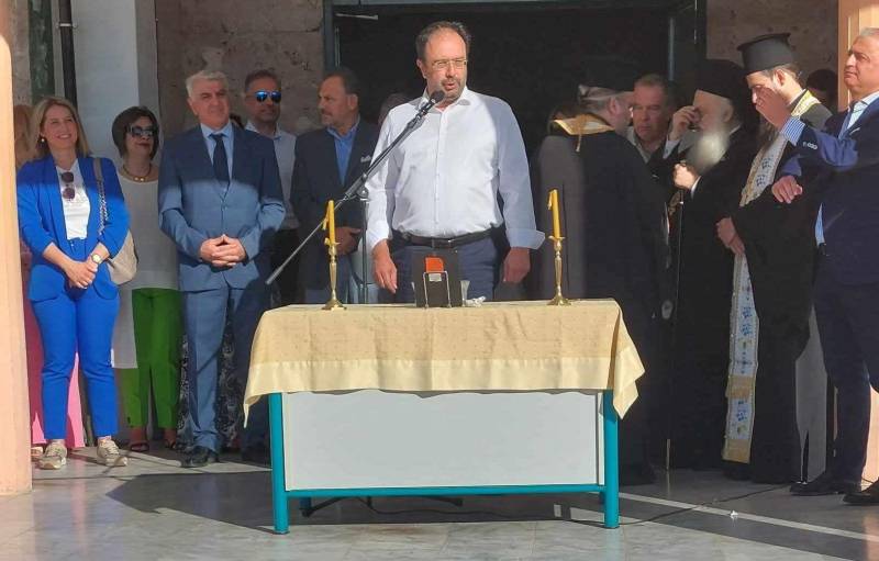 Σε αγιασμούς σχολείων παραβρέθηκε ο δήμαρχος Βέροιας