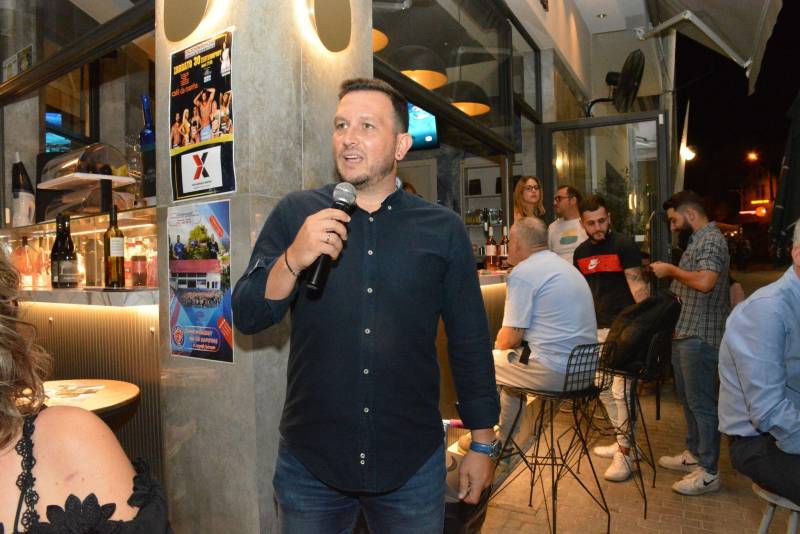 Με φίλους και υποστηρικτές συναντήθηκε ο Λεωνίδας Ακριβόπουλος