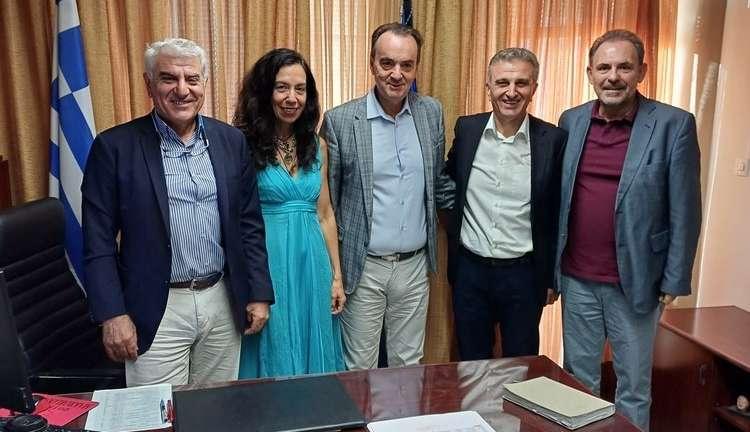 Με τον Περιφερειακό Διευθυντή Εκπαίδευσης Κεντρικής Μακεδονίας συναντήθηκε ο Αθ. Αλατζόγλου