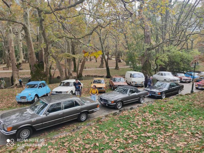 Στην περιήγηση της ΛΕΚΑΜ συμμετείχαν οι Φίλοι Κλασικού Αυτοκινήτου Βέροιας