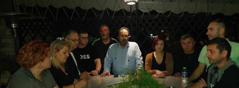 Περιοδεία Κώστα Βοργιαζίδη και υποψήφιων συμβούλων σε Λαζοχώρι, Ταγαροχώρι και Πατρίδα
