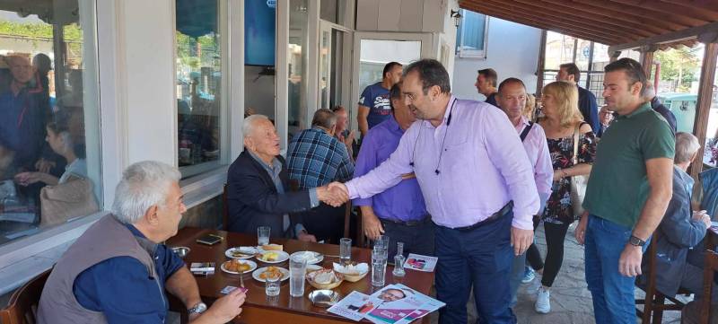 Κώστας Βοργιαζίδης: «Τα έργα στα ορεινά χωριά του Δήμου έχουν τη σφραγίδα μας»