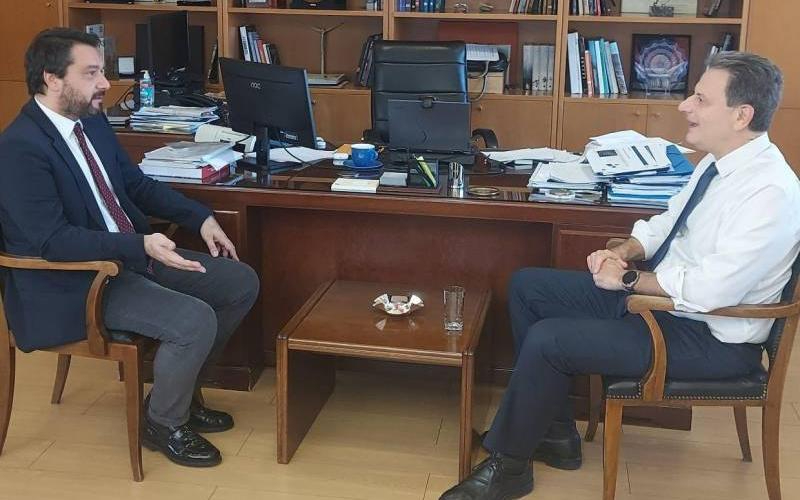 Ο Μπαρτζώκας για φωτοβολταϊκά, τιμές ενέργειας και αναπτυξιακά έργα, στον Υπουργό Περιβάλλοντος