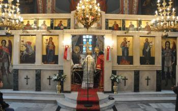 Θεία Λειτουργία και τέλεση πάνδημου ετήσιου μνημόσυνου στην Ιερά Μονή Αγίου Γεωργίου Περιστερεώτα