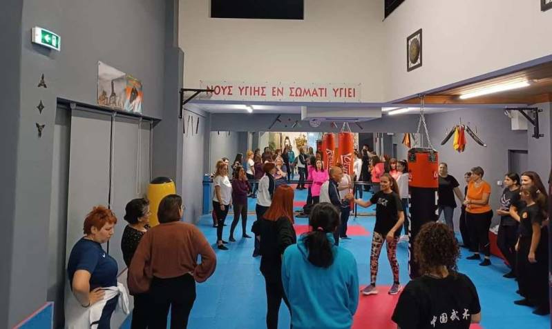 Σεμινάριο αυτοάμυνας γυναικών πραγματοποιήθηκε στη Νάουσα