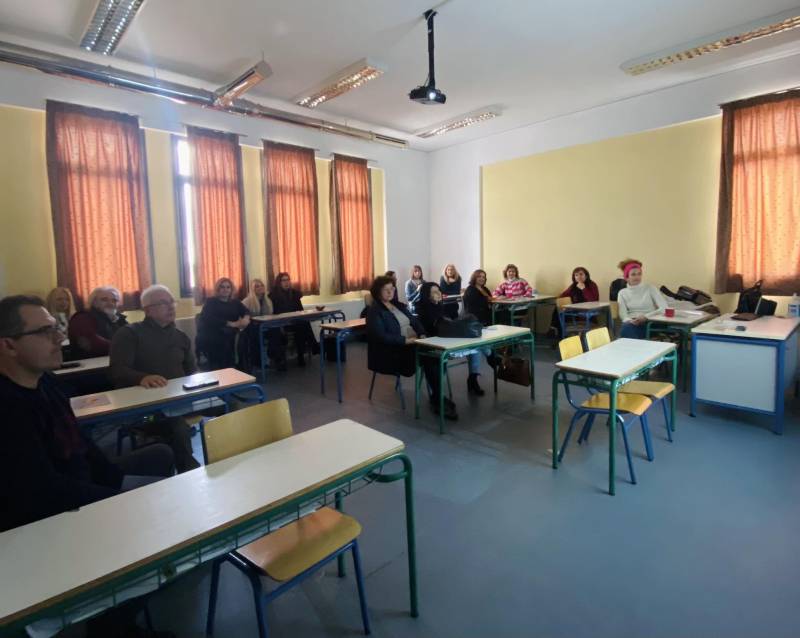 Επιμορφωτική δράση του Συμβουλευτικού Κέντρου Γυναικών στο Σύλλογο Διδασκόντων του 2ου ΓΕΛ Βέροιας