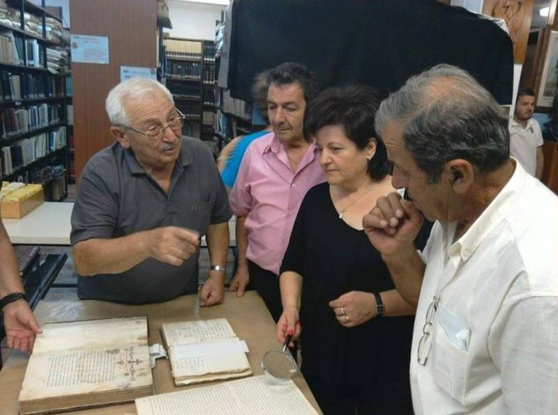 Στη μνήμη του μακροβιότερου προέδρου της Ευξείνου Λέσχης Ποντίων Νάουσας