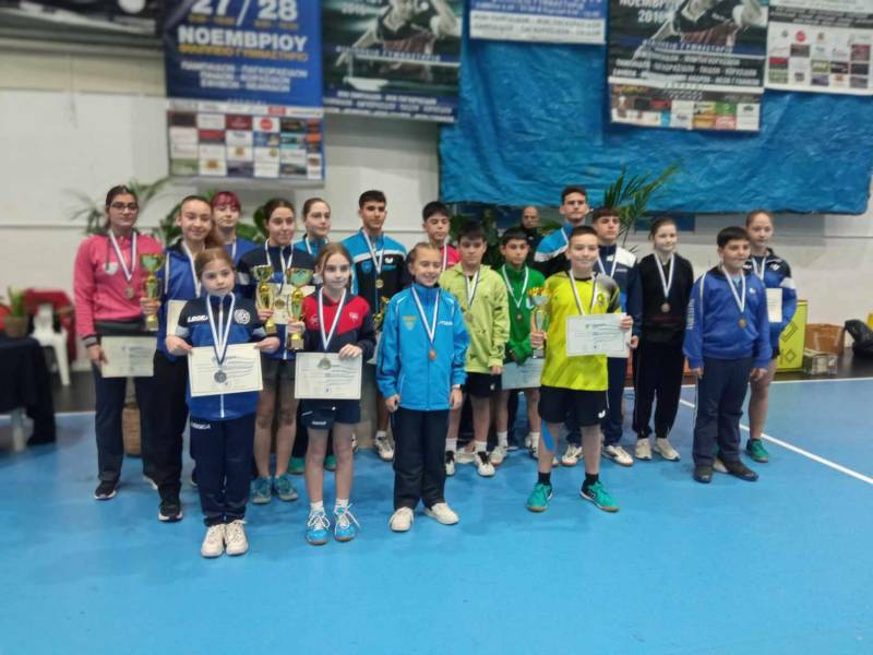 Πινγκ πονγκ: Η Βέροια ικανοποίησε κάθε προσδοκία στο 9ο αναπτυξιακό τουρνουά της