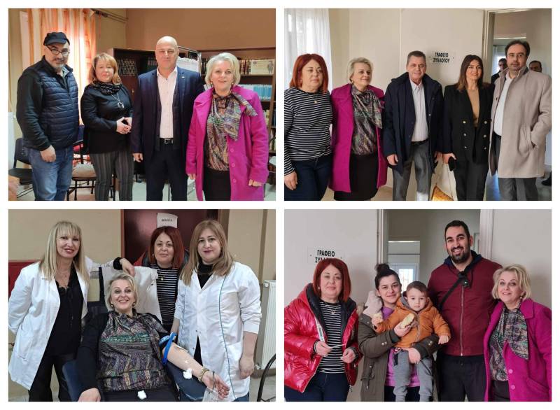 Μεγάλη συμμετοχή στην αιμοδοσία της Νέας Νικομήδειας