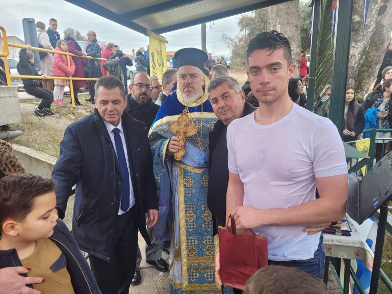 Ο Αγιασμός των υδάτων στην Πατρίδα