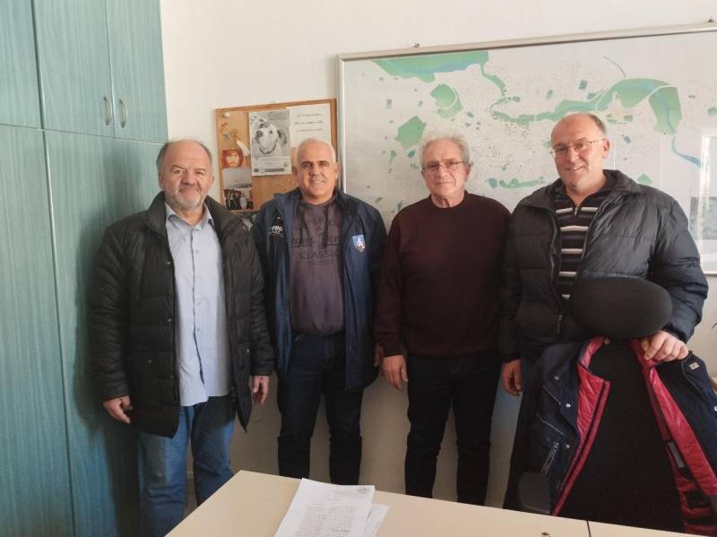 Με το Σωματείο Αιγοπροβατοτρόφων συναντήθηκε ο Αντιδήμαρχος Αγροτικής Ανάπτυξης Βεροίας