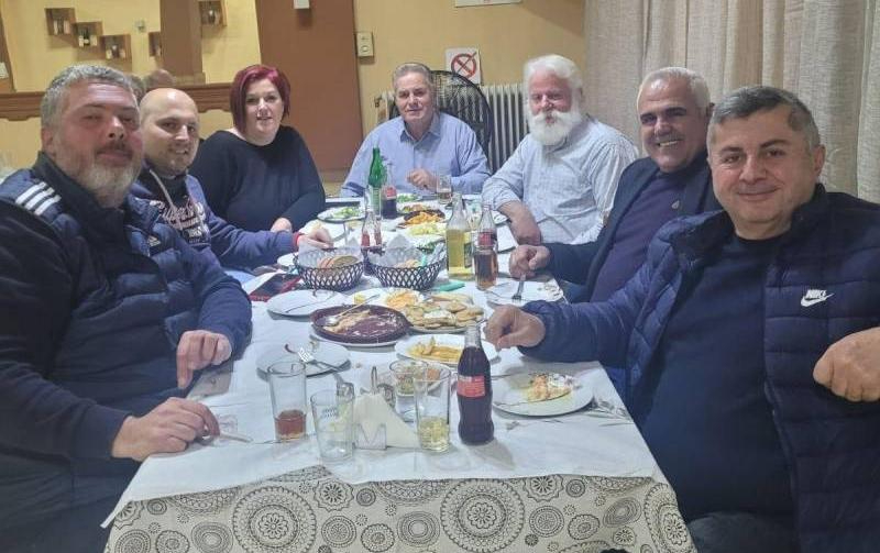 Έκοψαν την βασιλόπιτα οι σύμβουλοι της Ενότητας Δοβρά