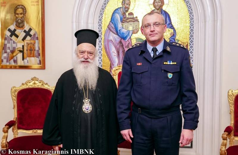 Εθιμοτυπική επίσκεψη του νέου Αστυνομικού Διευθυντή Ημαθίας στον Μητροπολίτη