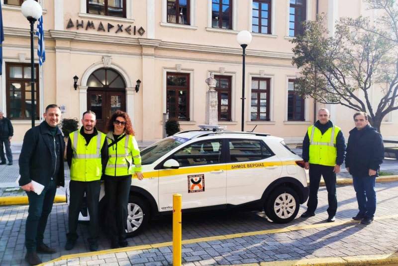 Βέροια: Εργασίες εκσκαφής φυσικού αερίου στις οδούς Βοσπόρου & Μανδηλαρά