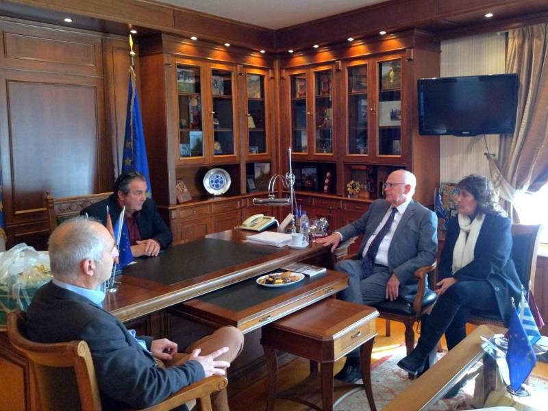 Επίσκεψη του Κουβανού Πρέσβη στο Επιμελητήριο Ημαθίας