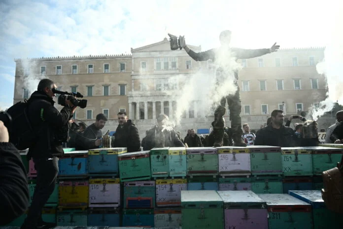 Συγκέντρωση μελισσοκόμων στο Σύνταγμα – Ποια είναι τα αιτήματά τους
