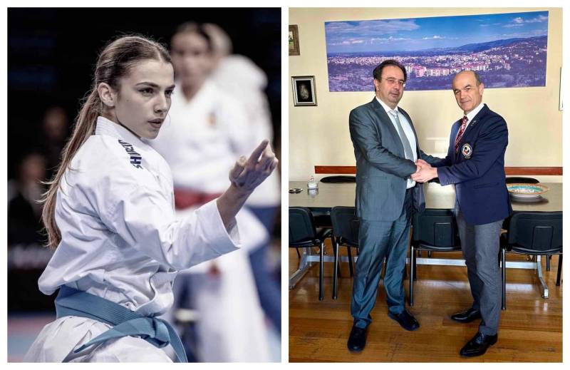 Ο Δήμος Βέροιας στο πλευρό της αθλήτριας καράτε Σοφίας Τσαγερά