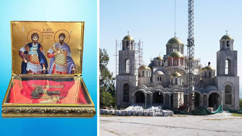 Την Τρίτη τα Λείψανα των Αγίων Θεοδώρων στην Παναγία Δοβρά