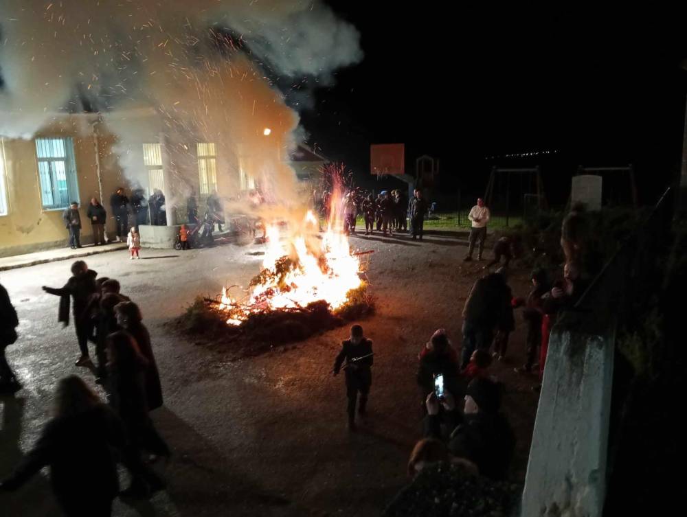Αποκριάτικες εκδηλώσεις και κάψιμο των κέδρων στο Δάσκιο