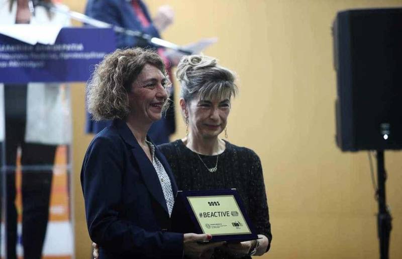 Βράβευση του Αθλητικού Σωματείου Αιγές για το πρόγραμμα “Αθλητισμός για όλους, Αθλητισμός χωρίς εμπόδια”