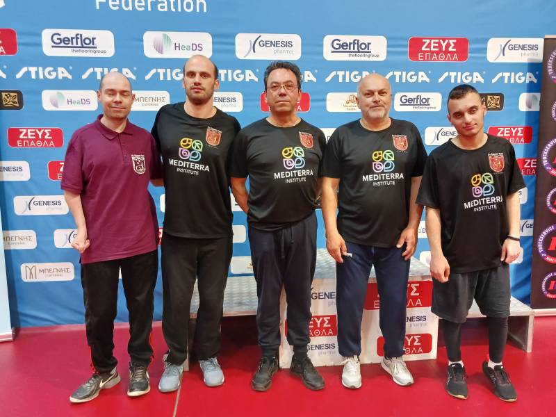Πανελλήνιο Πρωτάθλημα Para Table Tennis 2025: Mε 6 αθλητές η συμμετοχή του “Εν Σώματι Υγιεί”