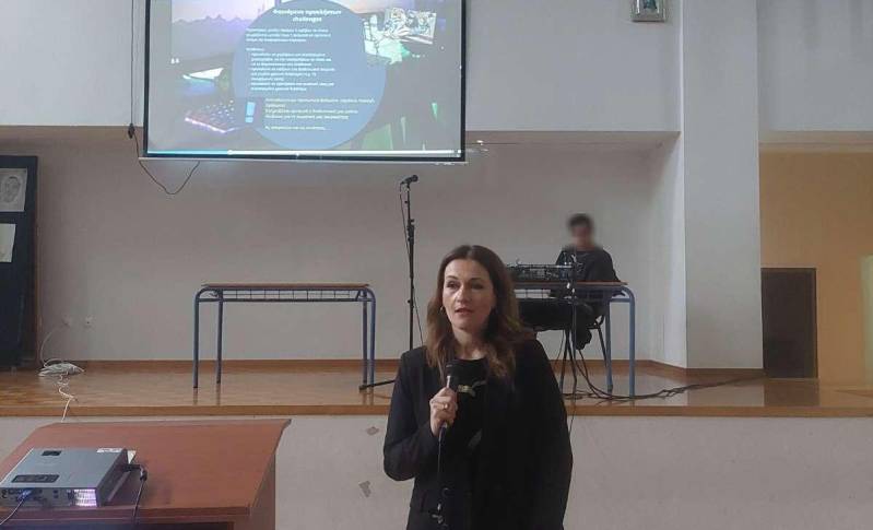 Ενημέρωση στο 2ο ΓΕΛ Βέροιας για την ορθή χρήση του διαδικτύου