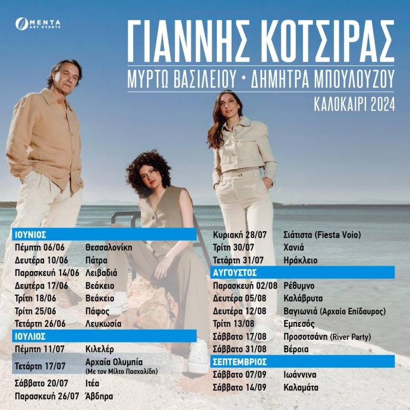 Συναυλία στην Βέροια προγραμματίζει ο Γιάννης Κότσιρας
