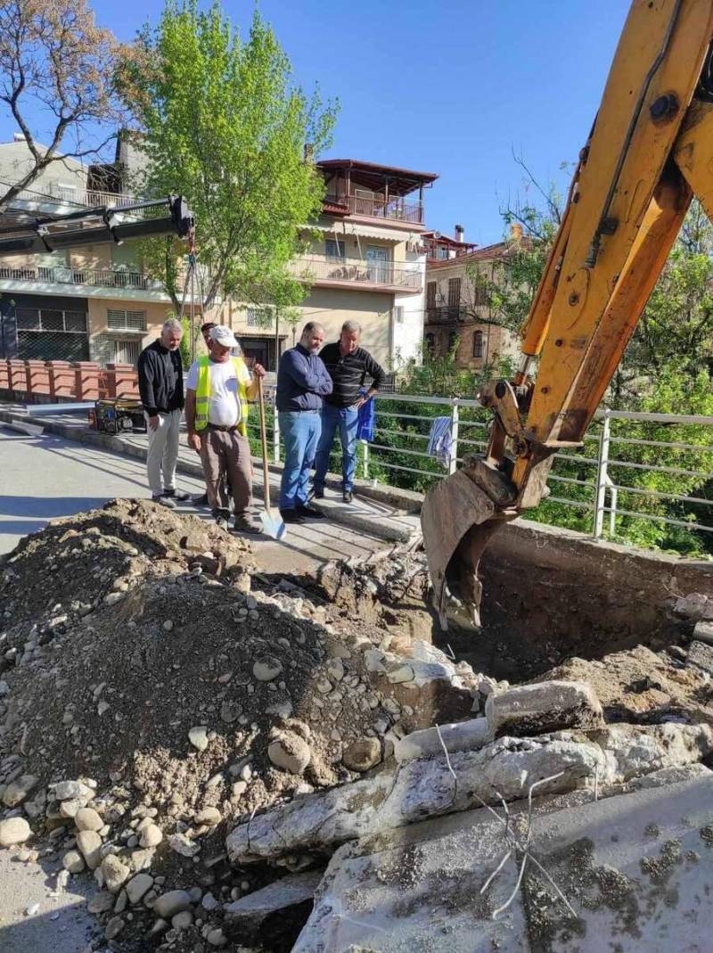 Νάουσα: Ξεκίνησαν οι εργασίες για την ολοκλήρωση των νέων δικτύων ύδρευσης