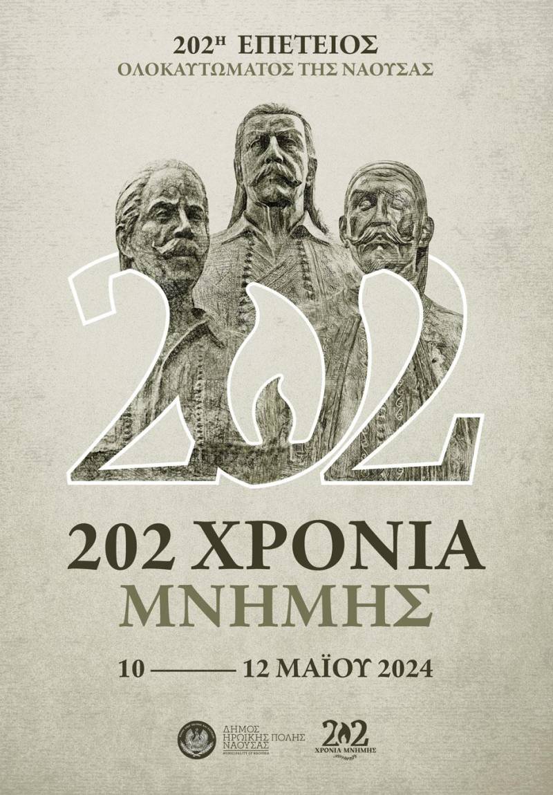 202η επέτειο Ολοκαυτώματος Νάουσας: Το πρόγραμμα εκδηλώσεων