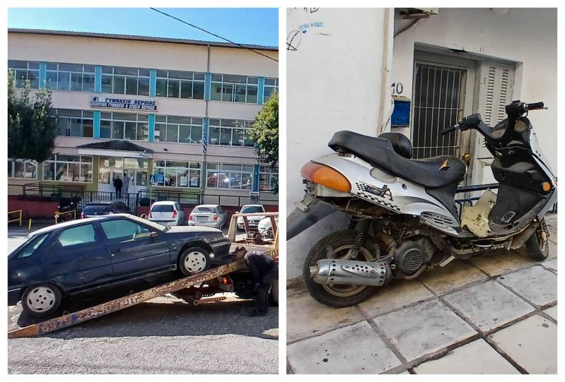Συνεχίζει τις απομακρύνσεις εγκαταλελειμμένων οχημάτων η Δημοτική Αστυνομία Βέροιας