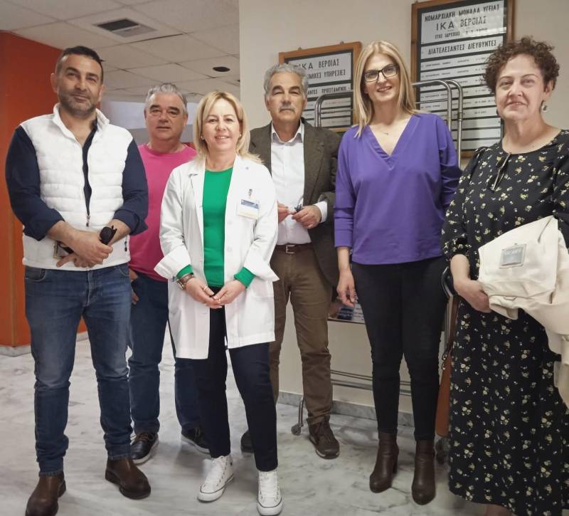 Στην Βέροια περιόδευσε ο Δώρα Αυγέρη