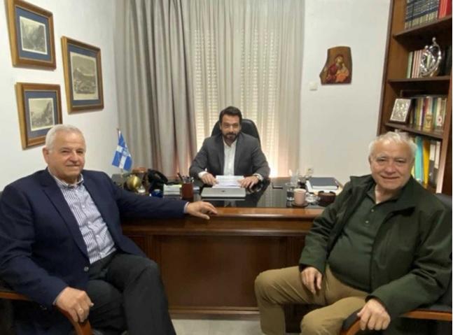 Η Κίνηση Ενεργών Πολιτών συναντήθηκε με τον Τάσο Μπαρτζώκα για την παλαιά Μητρόπολη