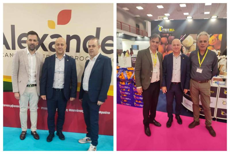 Την έκθεση Φρέσκων Φρούτων και Λαχανικών Freskon επισκέφθηκε ο Βασίλης Κοτίδης