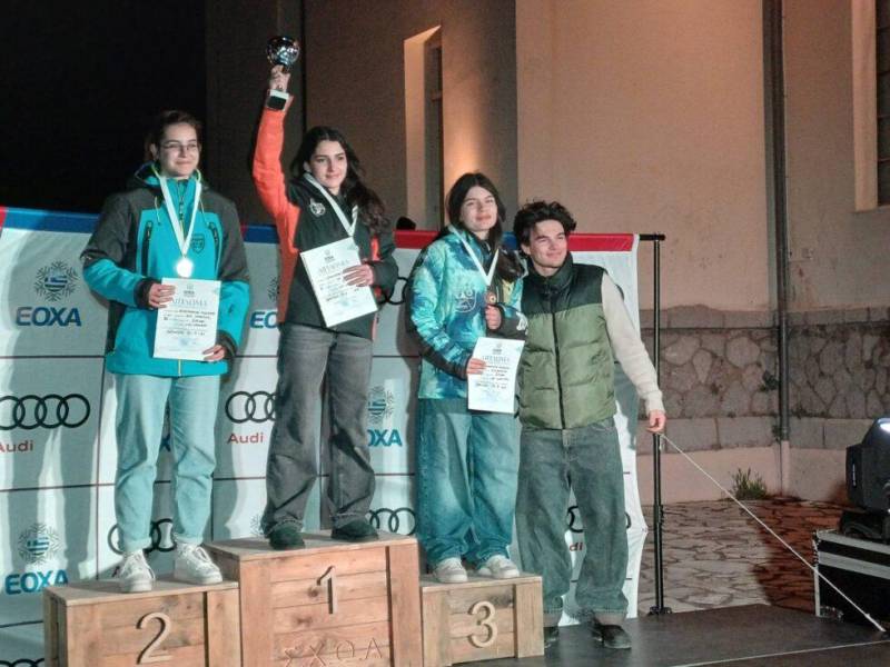 ΣΧΟΒ: Χάλκινο μετάλλιο στο πανελλήνιο πρωτάθλημα Αλπικού Σκι