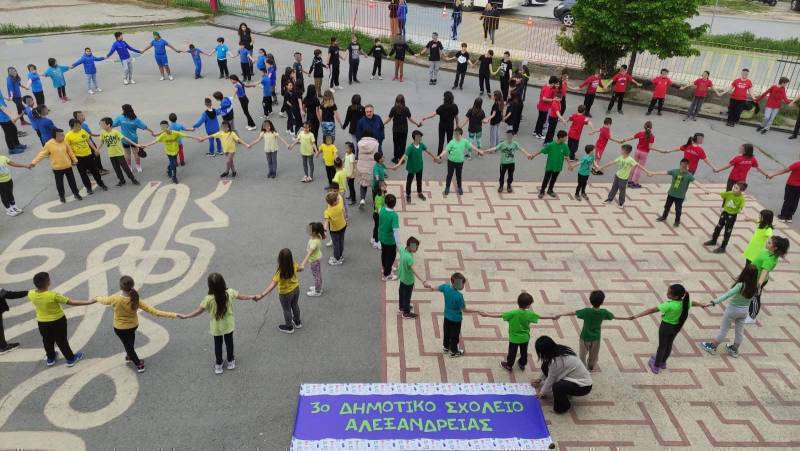 Χρυσό εισιτήριο στο 3ο Δημοτικό Αλεξάνδρειας από την Εθνική Ολυμπιακή Ακαδημία