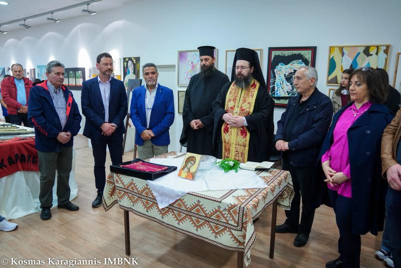 Έκθεση ζωγραφικής και αγιογραφίας πραγματοποιήθηκε στη Νάουσα