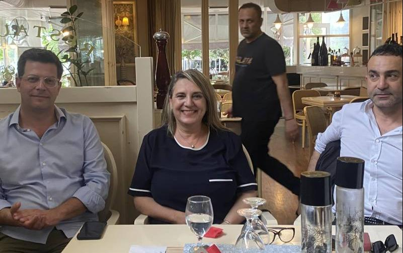 Η υποψήφια ευρωβουλευτής του ΣΥΡΙΖΑ Ολυμπία Τελιγιορίδου επισκέφθηκε την Βέροια