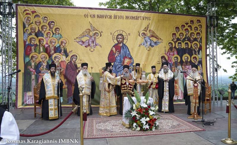 Λαμπρός ο εορτασμός των Αγίων Δισχιλίων Ναουσαίων Νεομαρτύρων στη Νάουσα